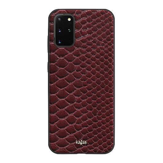 Glamorous Collection - Snake Pattern Back Case for Samsung Galaxy S20/S20+/S20 Ultra-Phone Case- phone case - phone cases- phone cover- iphone cover- iphone case- iphone cases- leather case- leather cases- DIYCASE - custom case - leather cover - hand strap case - croco pattern case - snake pattern case - carbon fiber phone case - phone case brand - unique phone case - high quality - phone case brand - protective case - buy phone case hong kong - online buy phone case - iphone‎手機殼 - 客製化手機殼 - samsung ‎手機殼 - 香