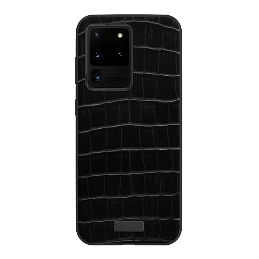 Neo Classic Collection - Genuine Croco Pattern Leather Back Case for Samsung Galaxy S20/S20+/S20 Ultra-Phone Case- phone case - phone cases- phone cover- iphone cover- iphone case- iphone cases- leather case- leather cases- DIYCASE - custom case - leather cover - hand strap case - croco pattern case - snake pattern case - carbon fiber phone case - phone case brand - unique phone case - high quality - phone case brand - protective case - buy phone case hong kong - online buy phone case - iphone‎手機殼 - 客製化手機殼 