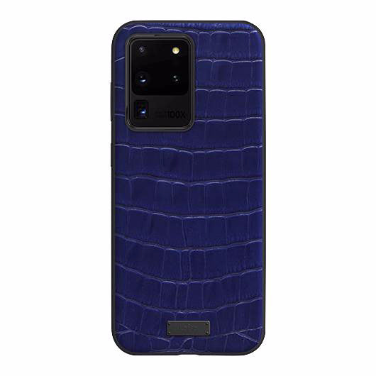 Neo Classic Collection - Genuine Croco Pattern Leather Back Case for Samsung Galaxy S20/S20+/S20 Ultra-Phone Case- phone case - phone cases- phone cover- iphone cover- iphone case- iphone cases- leather case- leather cases- DIYCASE - custom case - leather cover - hand strap case - croco pattern case - snake pattern case - carbon fiber phone case - phone case brand - unique phone case - high quality - phone case brand - protective case - buy phone case hong kong - online buy phone case - iphone‎手機殼 - 客製化手機殼 