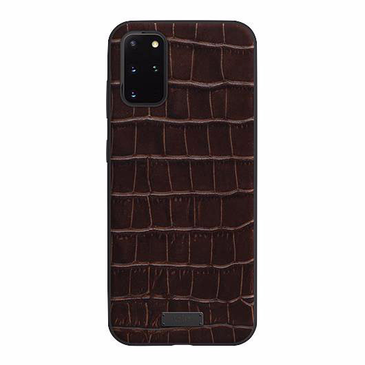 Neo Classic Collection - Genuine Croco Pattern Leather Back Case for Samsung Galaxy S20/S20+/S20 Ultra-Phone Case- phone case - phone cases- phone cover- iphone cover- iphone case- iphone cases- leather case- leather cases- DIYCASE - custom case - leather cover - hand strap case - croco pattern case - snake pattern case - carbon fiber phone case - phone case brand - unique phone case - high quality - phone case brand - protective case - buy phone case hong kong - online buy phone case - iphone‎手機殼 - 客製化手機殼 