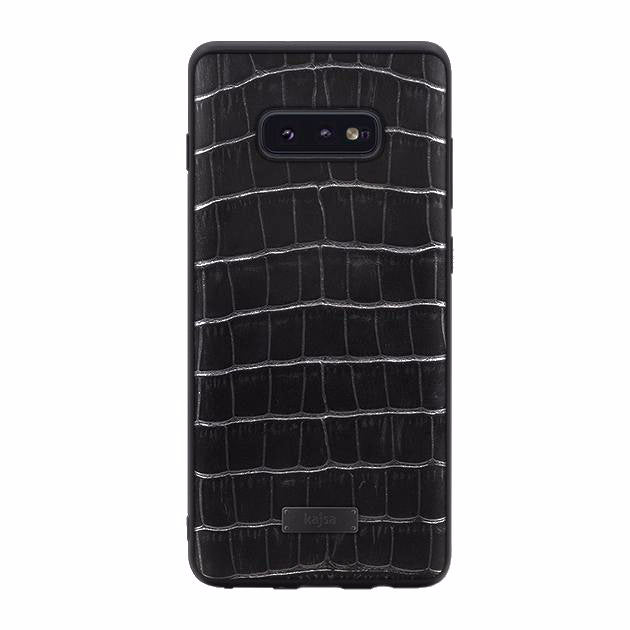 Neo Classic Collection - Genuine Croco Pattern Leather Back Case for Samsung Galaxy S10e/S10/S10+-Phone Case- phone case - phone cases- phone cover- iphone cover- iphone case- iphone cases- leather case- leather cases- DIYCASE - custom case - leather cover - hand strap case - croco pattern case - snake pattern case - carbon fiber phone case - phone case brand - unique phone case - high quality - phone case brand - protective case - buy phone case hong kong - online buy phone case - iphone‎手機殼 - 客製化手機殼 - sam