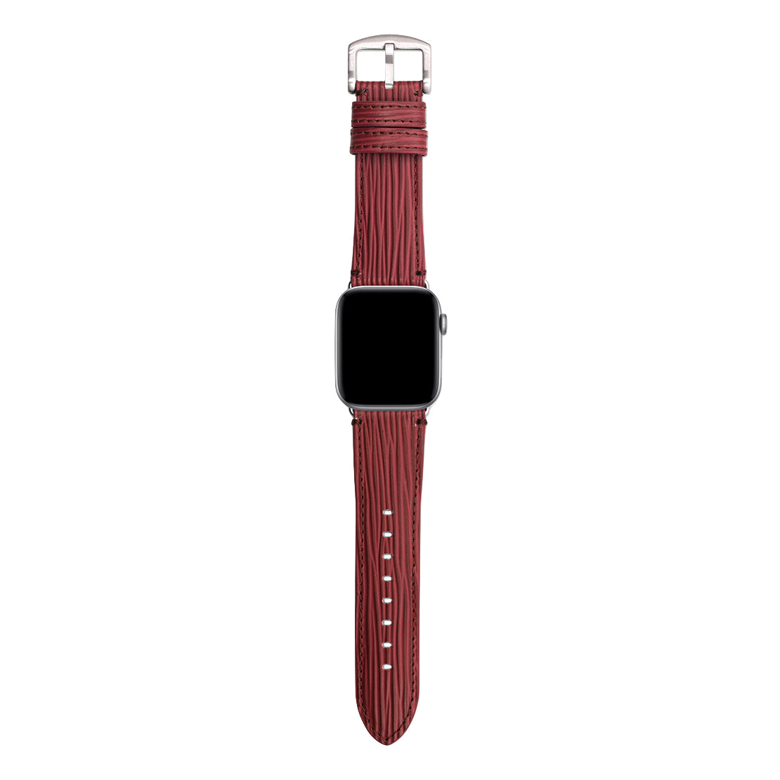 Genuine Leather Wave Pattern Handcrafted Apple Watch Band-Watch Band- phone case - phone cases- phone cover- iphone cover- iphone case- iphone cases- leather case- leather cases- DIYCASE - custom case - leather cover - hand strap case - croco pattern case - snake pattern case - carbon fiber phone case - phone case brand - unique phone case - high quality - phone case brand - protective case - buy phone case hong kong - online buy phone case - iphone‎手機殼 - 客製化手機殼 - samsung ‎手機殼 - 香港手機殼 - 買電話殼